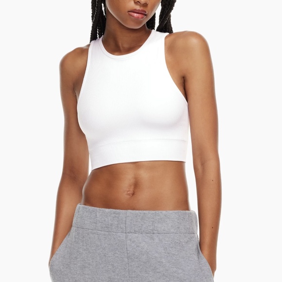 TWO Aritzia Babaton Seamless Cropped Tanks - Picture 11 of 12